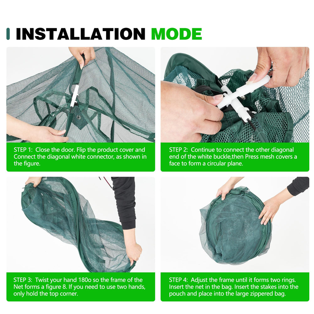 ToBoom folded in storage bag for compact transport and convenient storage