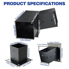 TOCRETOARE close-up of powder-coated surface highlighting corrosion resistance benefit