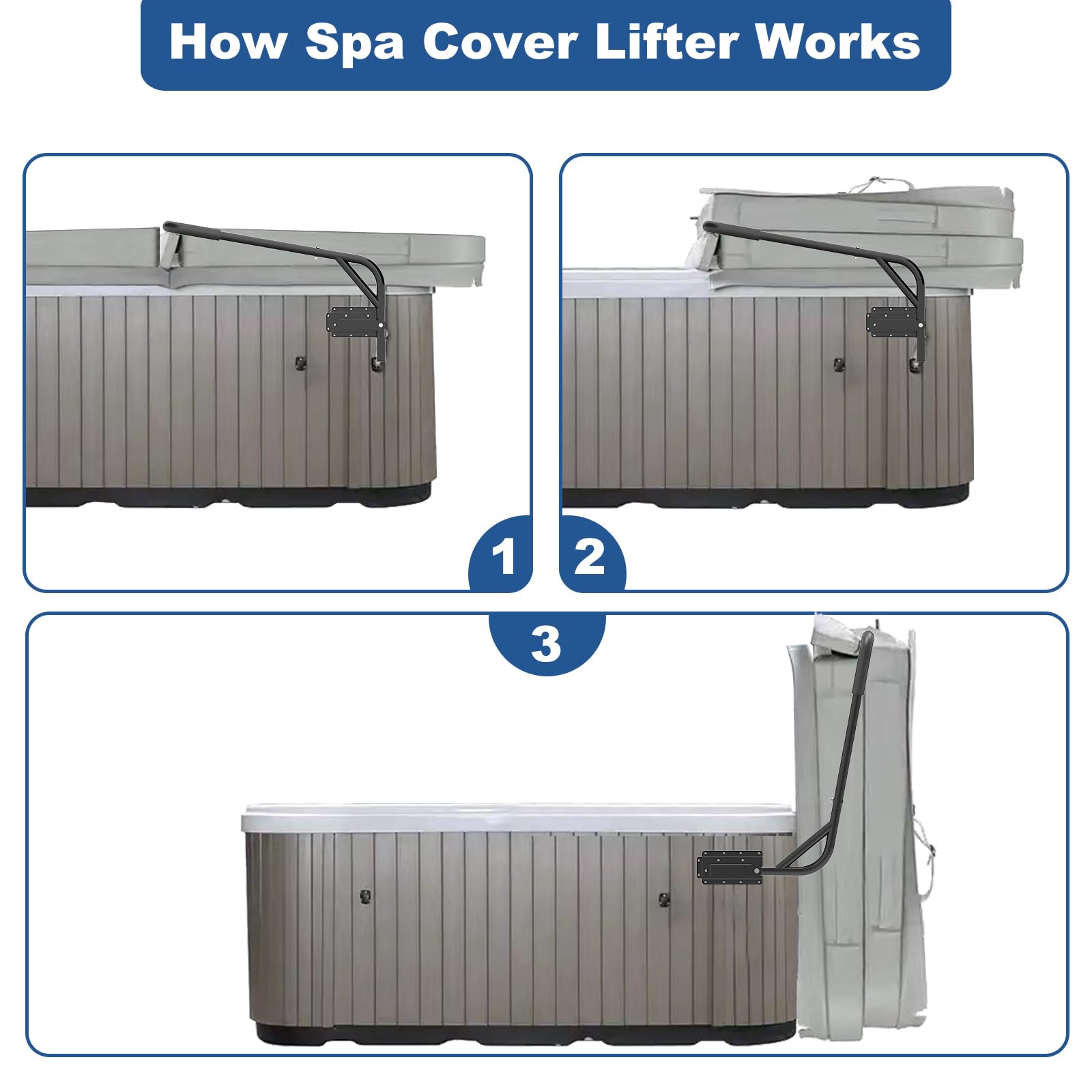 TOCRETOARE hardware pack with bolts and fittings for straightforward installation