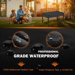 TOHONFOO fabric texture 600D Oxford, durable tear resistance