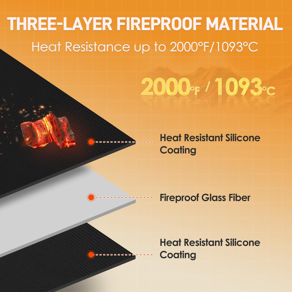 TOHONFOO rinsing mat with hose demonstrating easy clean and oil resistance