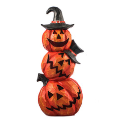 Toiyason front view showing stacked pumpkins and clear carved details for display impact