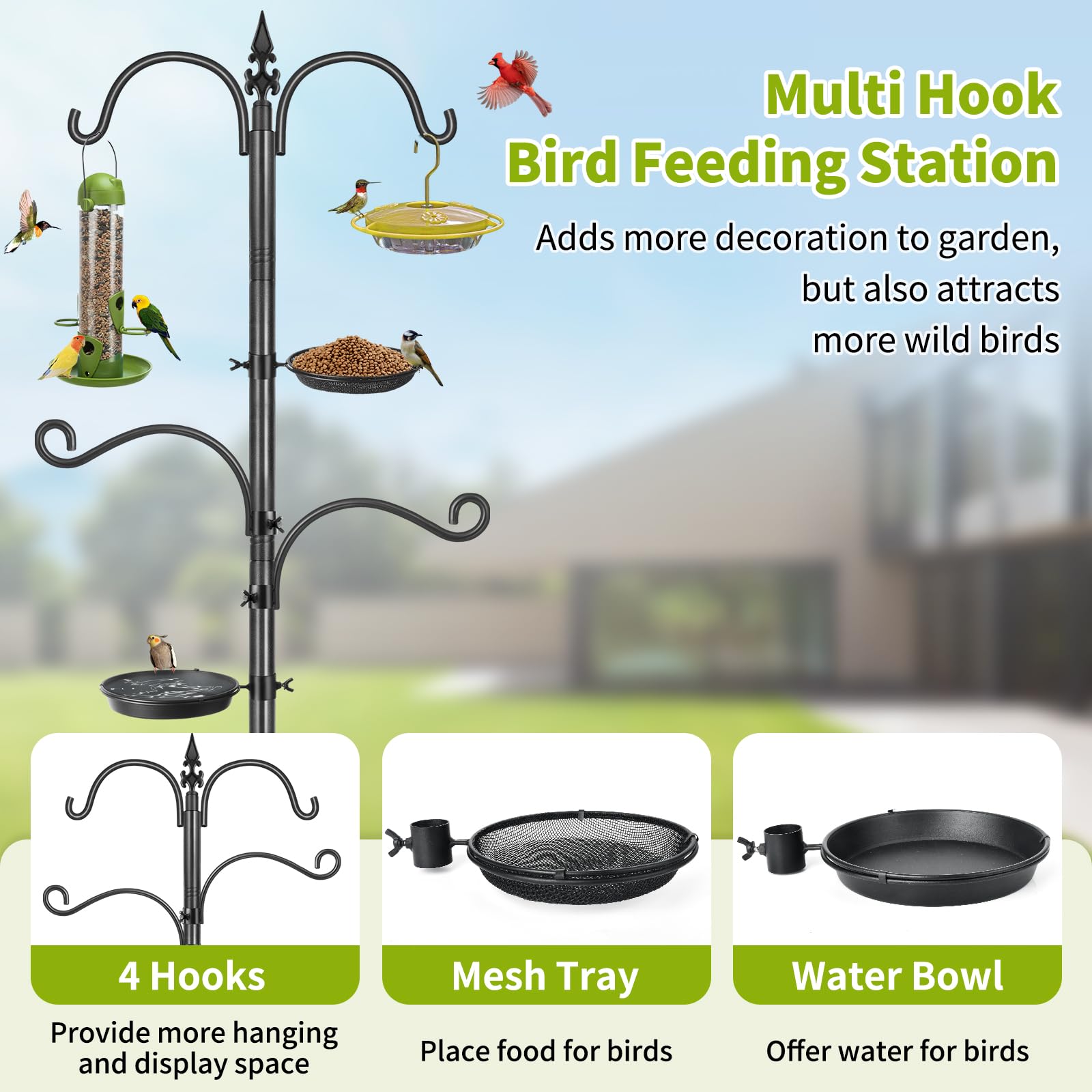 TOKPLNU metal tube close-up with black coating showing weather-resistant durability benefit