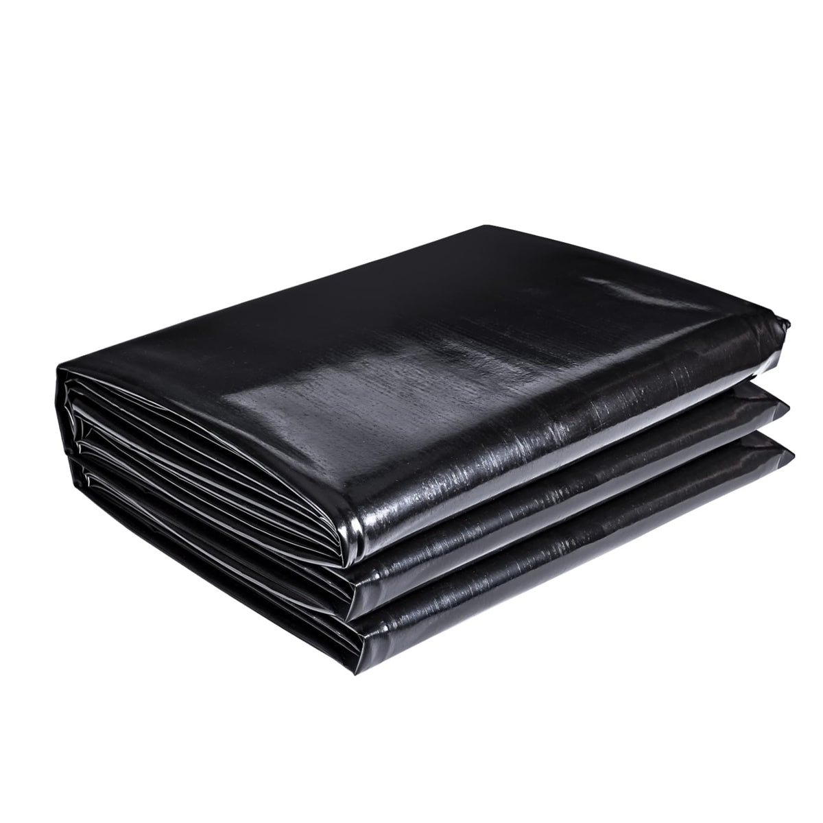 ToLanbbt front view of 10x10 ft pond liner showing packaging and size benefit