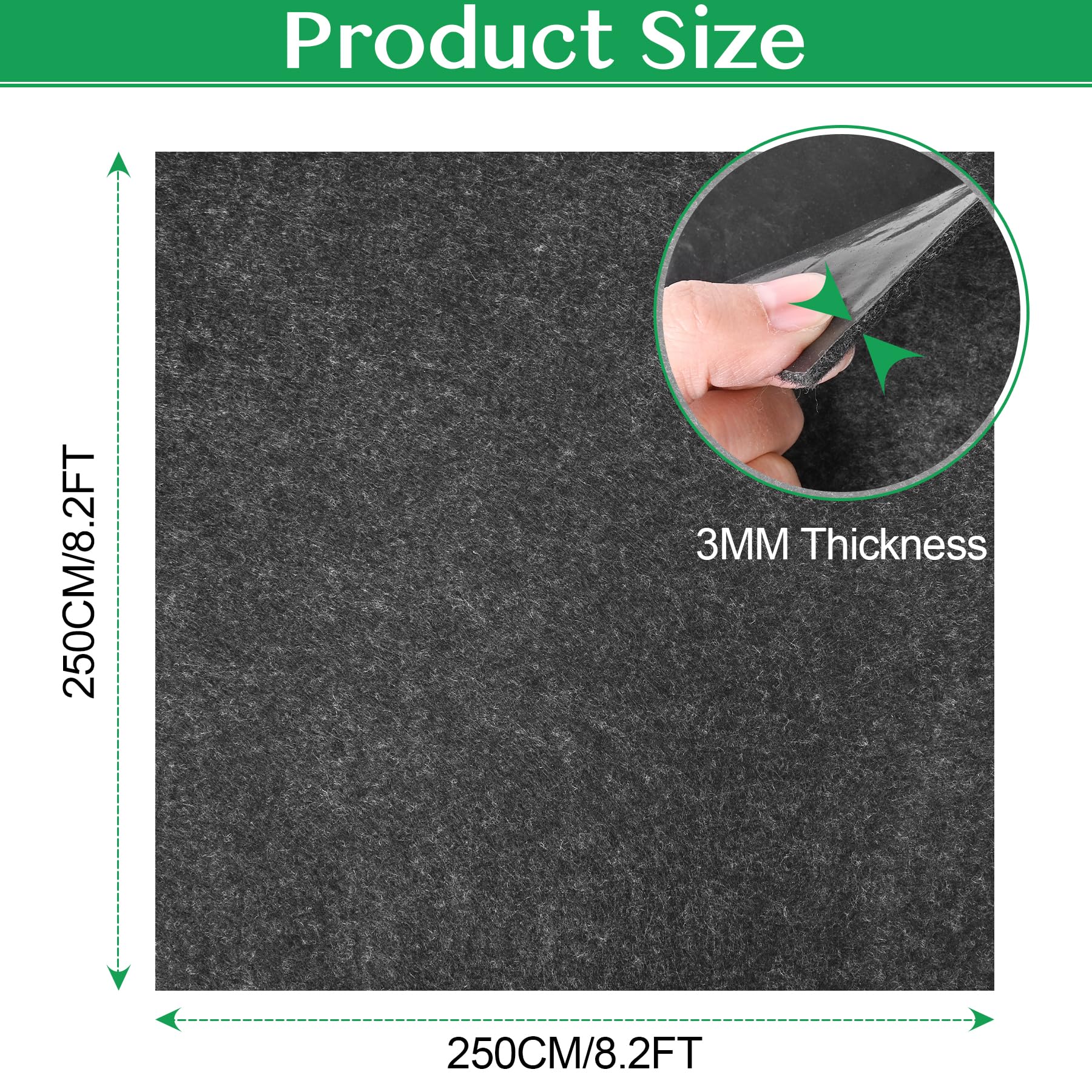 ToLanbbt felt texture close-up highlighting absorbent surface