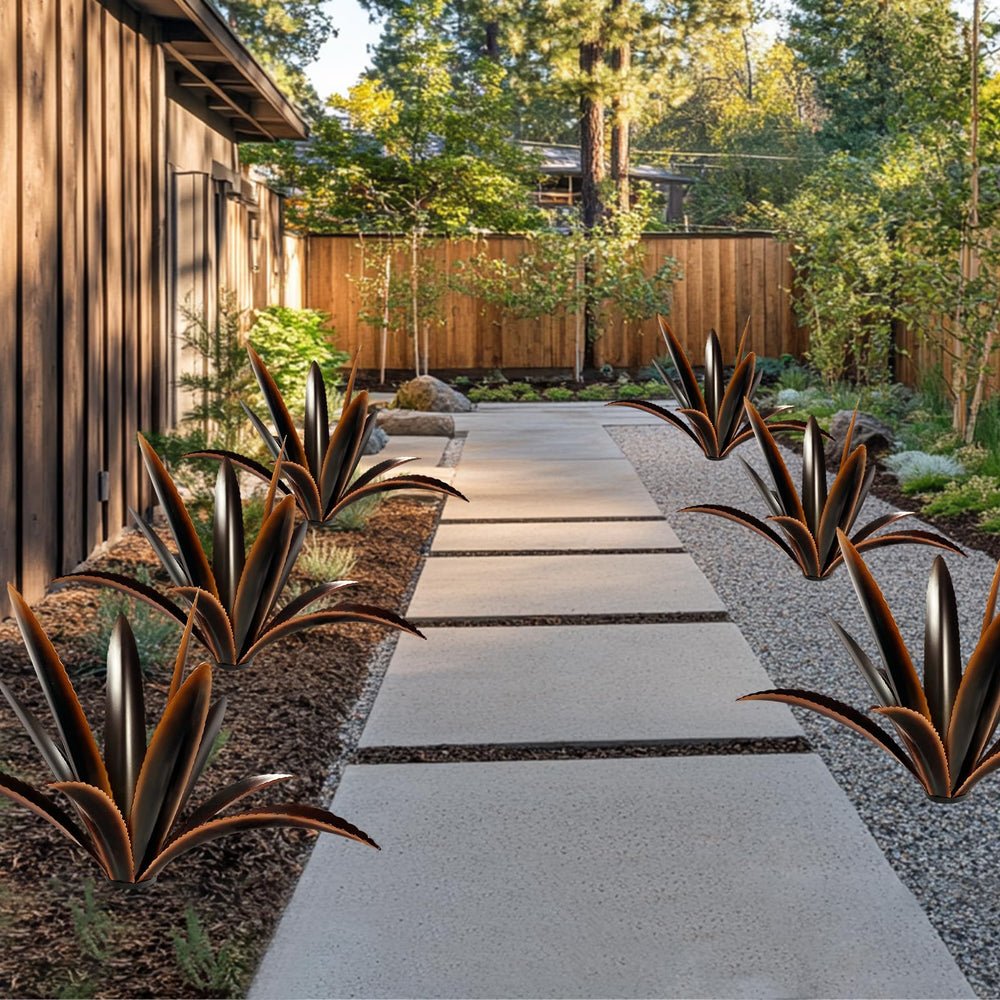 TOMBABY agave leaf tip detail showing handcrafted shaping and visual depth