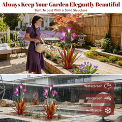TOMBABY rotating blades motion shot demonstrating kinetic garden charm