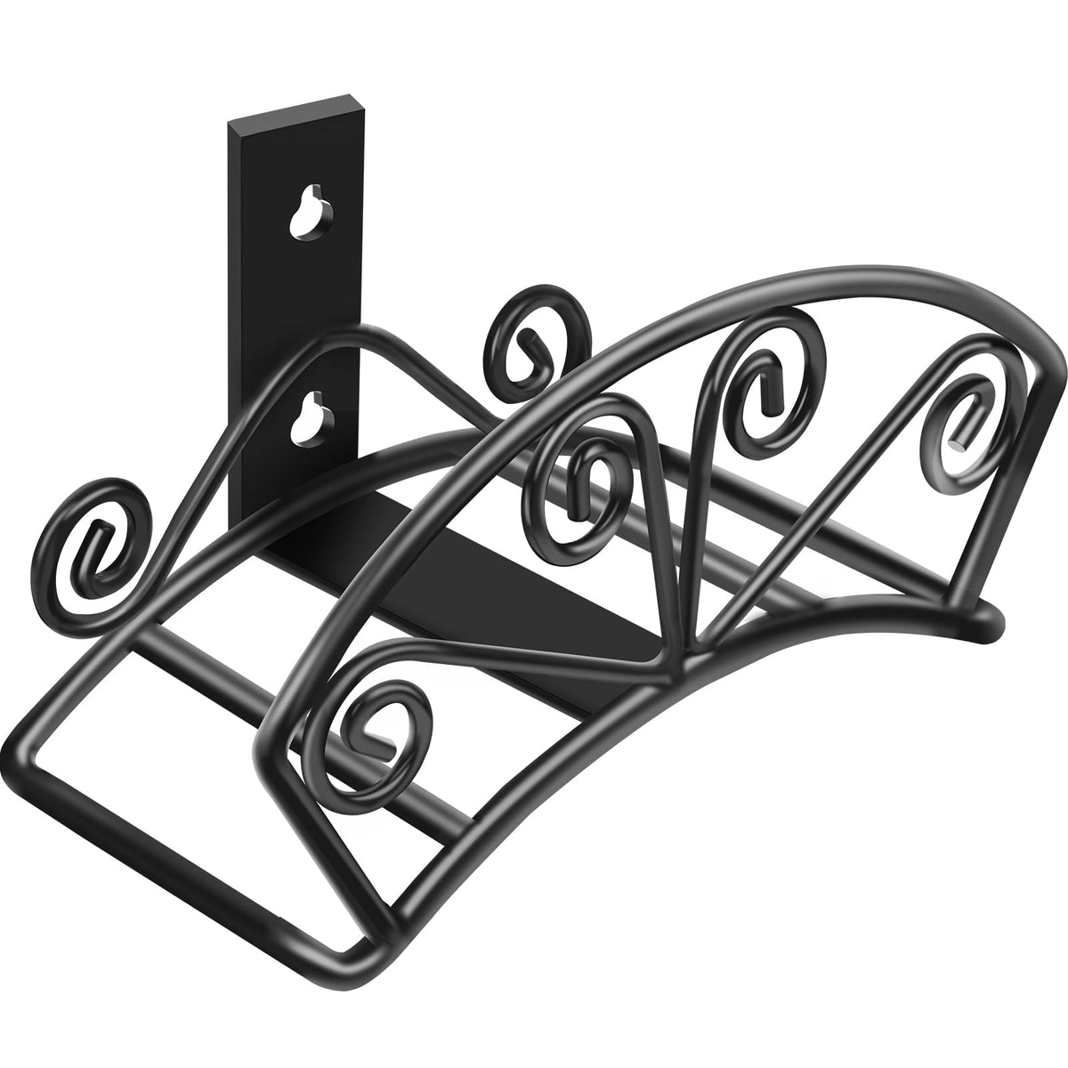 TomCare front view mounted showing neat hose storage and curb appeal
