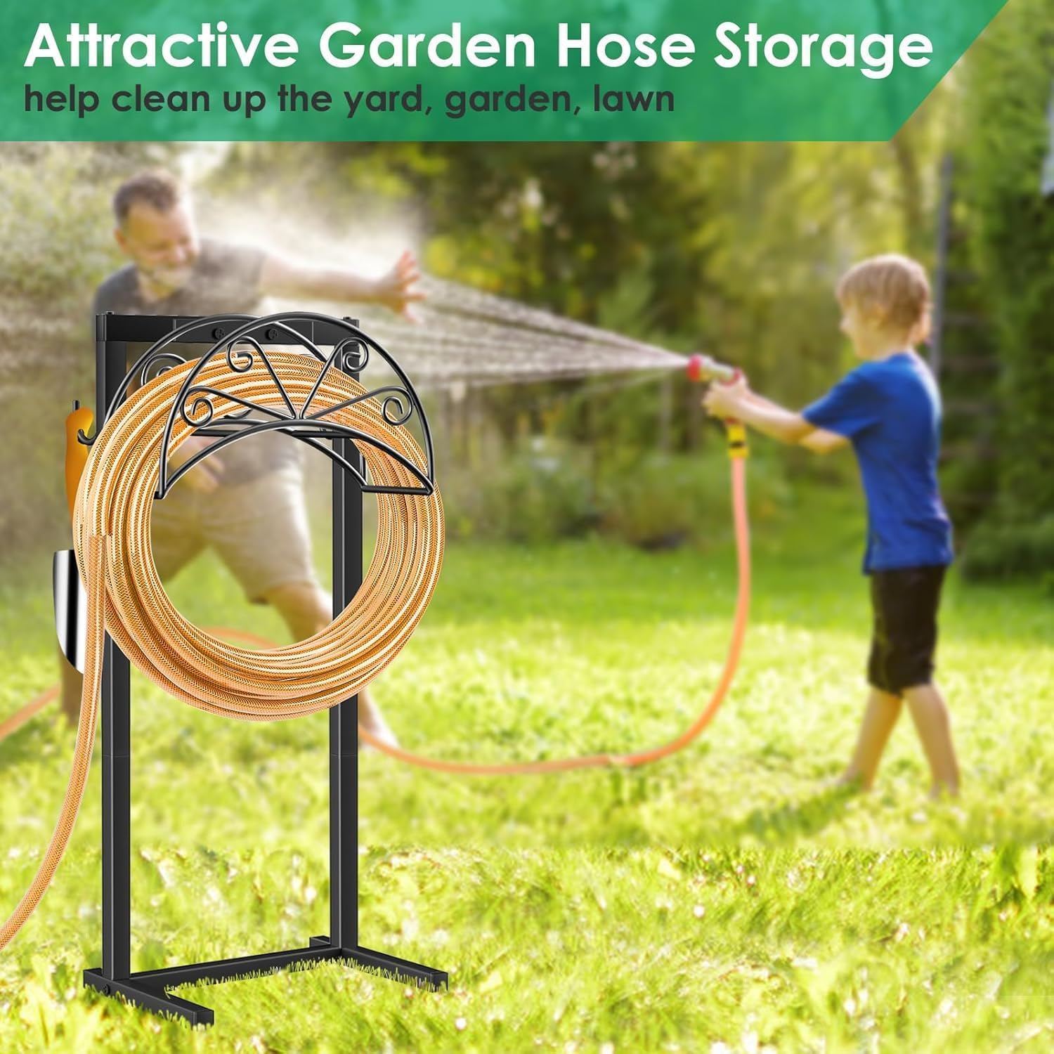 TomCare in garden lifestyle photo enhancing curb appeal and convenience
