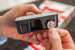 Tomcat clear lid view showing bait block for easy monitoring and quick checks