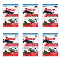 Tomcat front packaging showing station and bait blocks for secure indoor rodent control