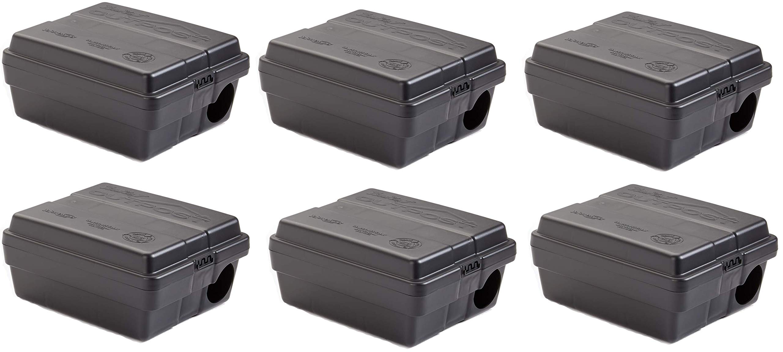 Tomcat open interior tray revealing removable tray for easy bait handling