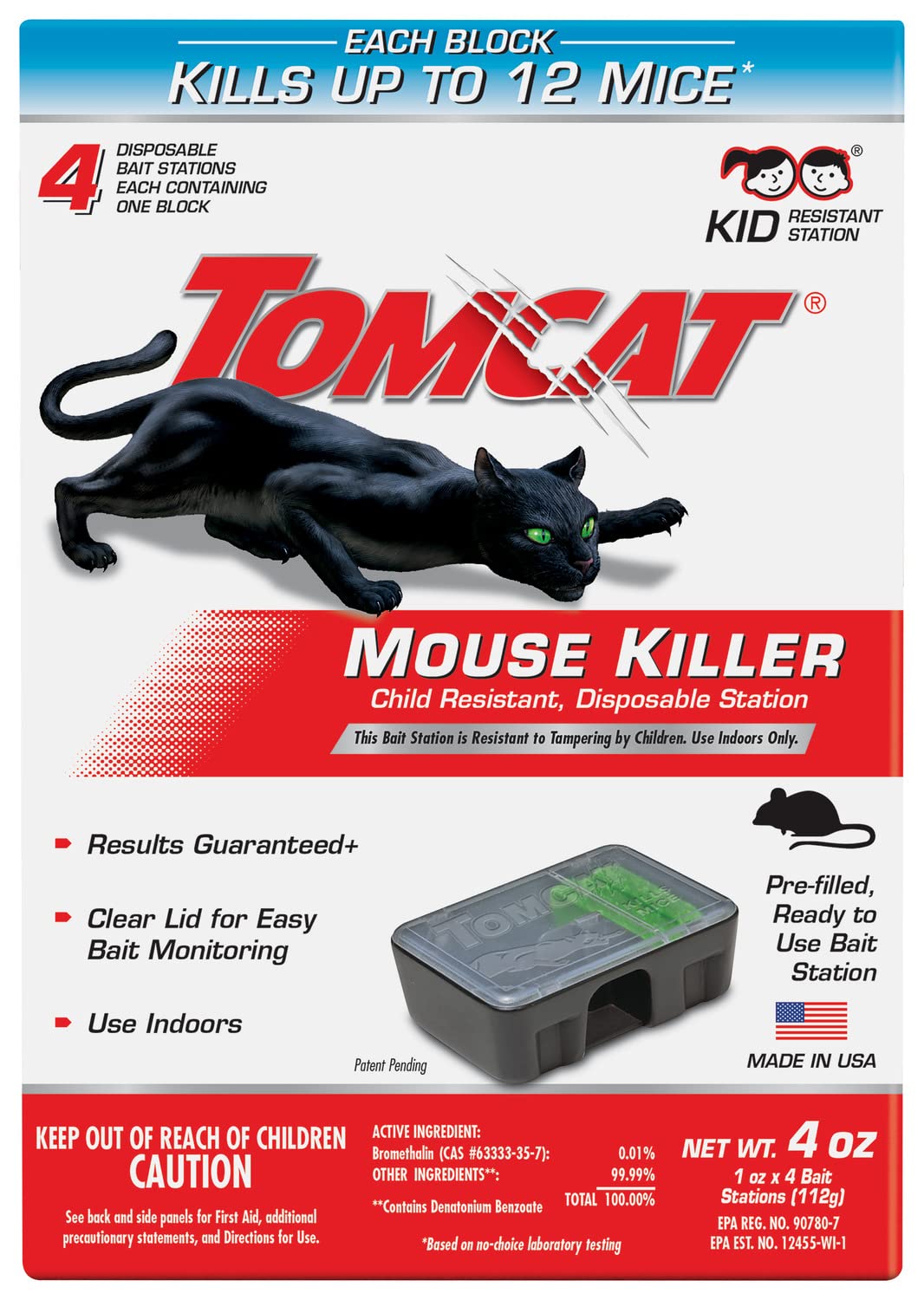 Tomcat disposable station ready for disposal emphasizing low-hassle cleanup