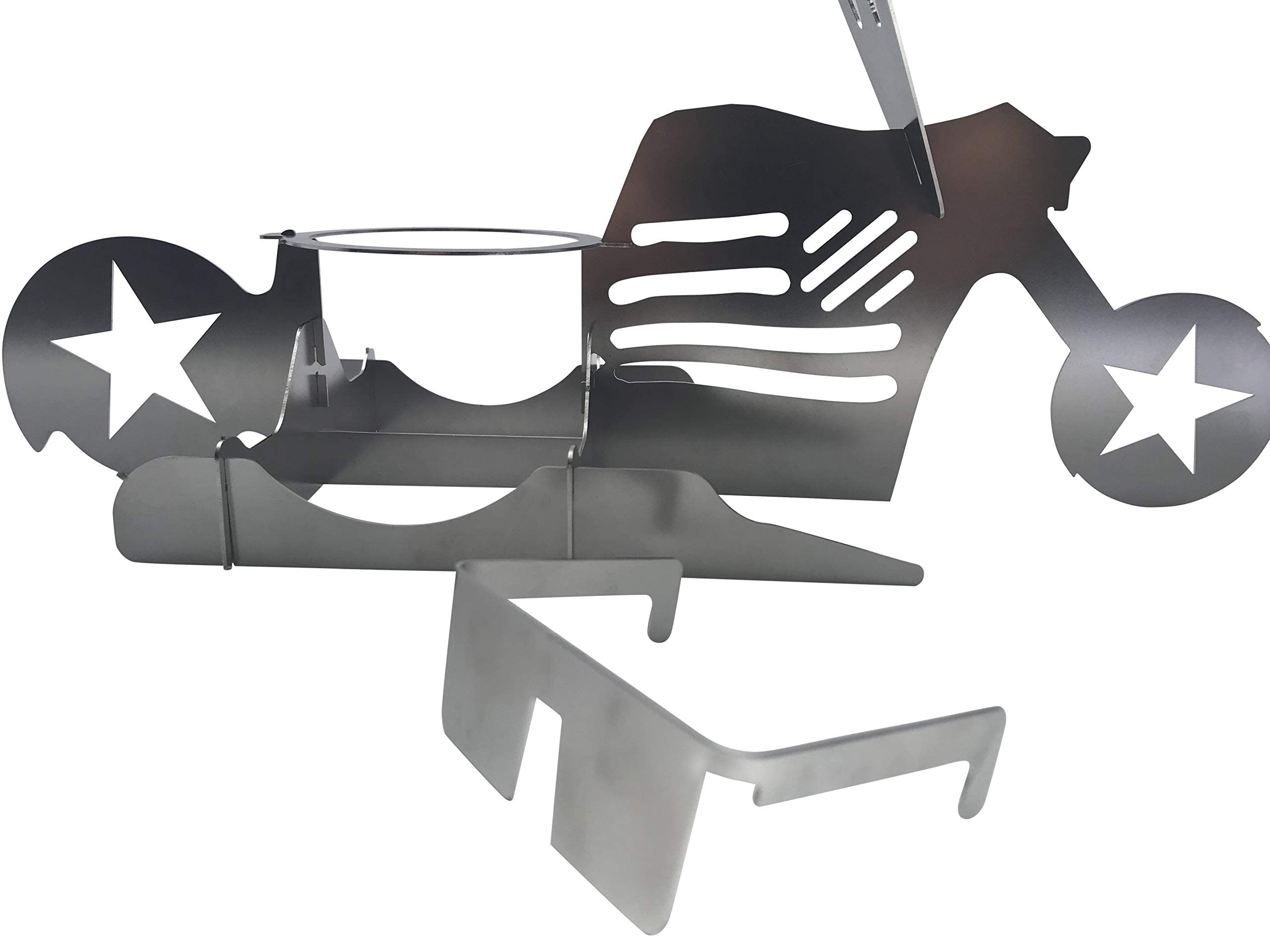 Tom's RiDICulous Things on charcoal grill lifestyle showing tailgate-ready portability and performance