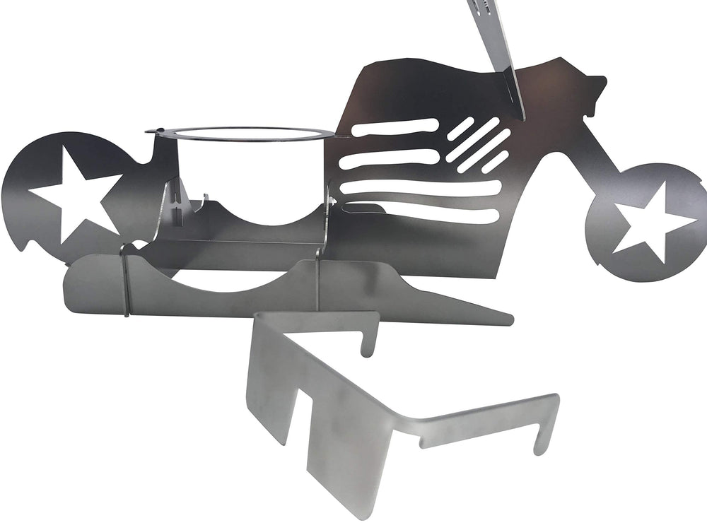 Tom's RiDICulous Things on charcoal grill lifestyle showing tailgate-ready portability and performance