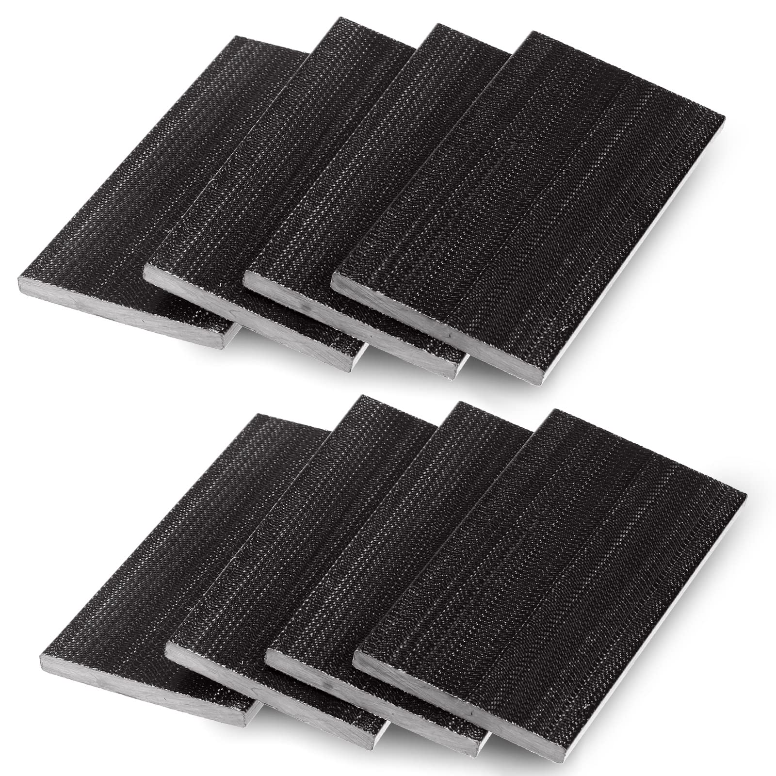 Tondiamo front view of eight replacement spring plates showing complete set benefit