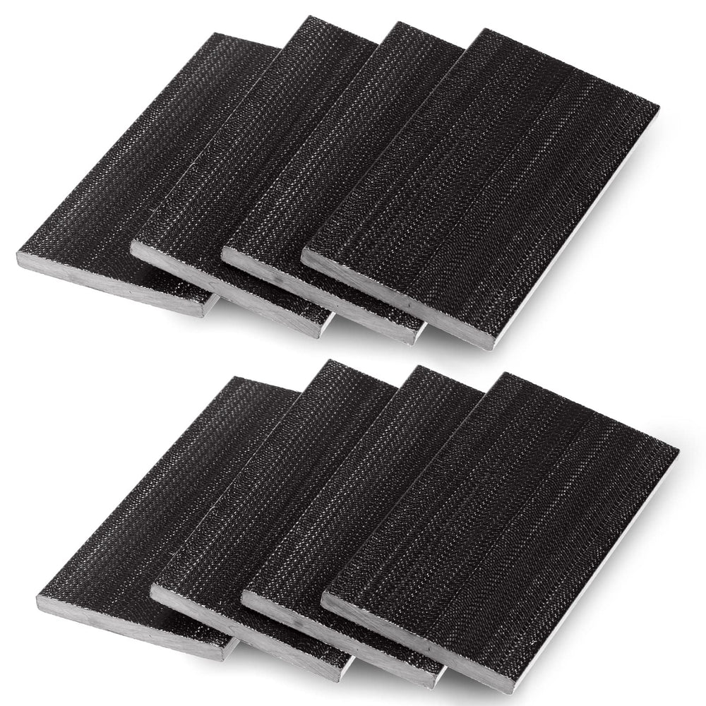 Tondiamo front view of eight replacement spring plates showing complete set benefit