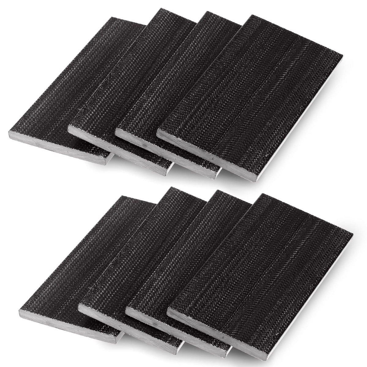 Tondiamo front view of eight replacement spring plates showing complete set benefit