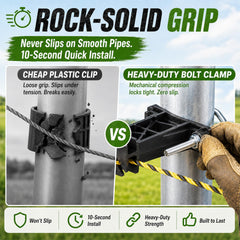 Tondiamo galvanized bolt and nut detail demonstrating rust-resistant fastening