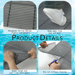 Tondiamo close-up of honeycomb texture highlighting fast drainage benefit