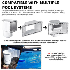 TonGass filter basket and lid displayed for easy debris removal