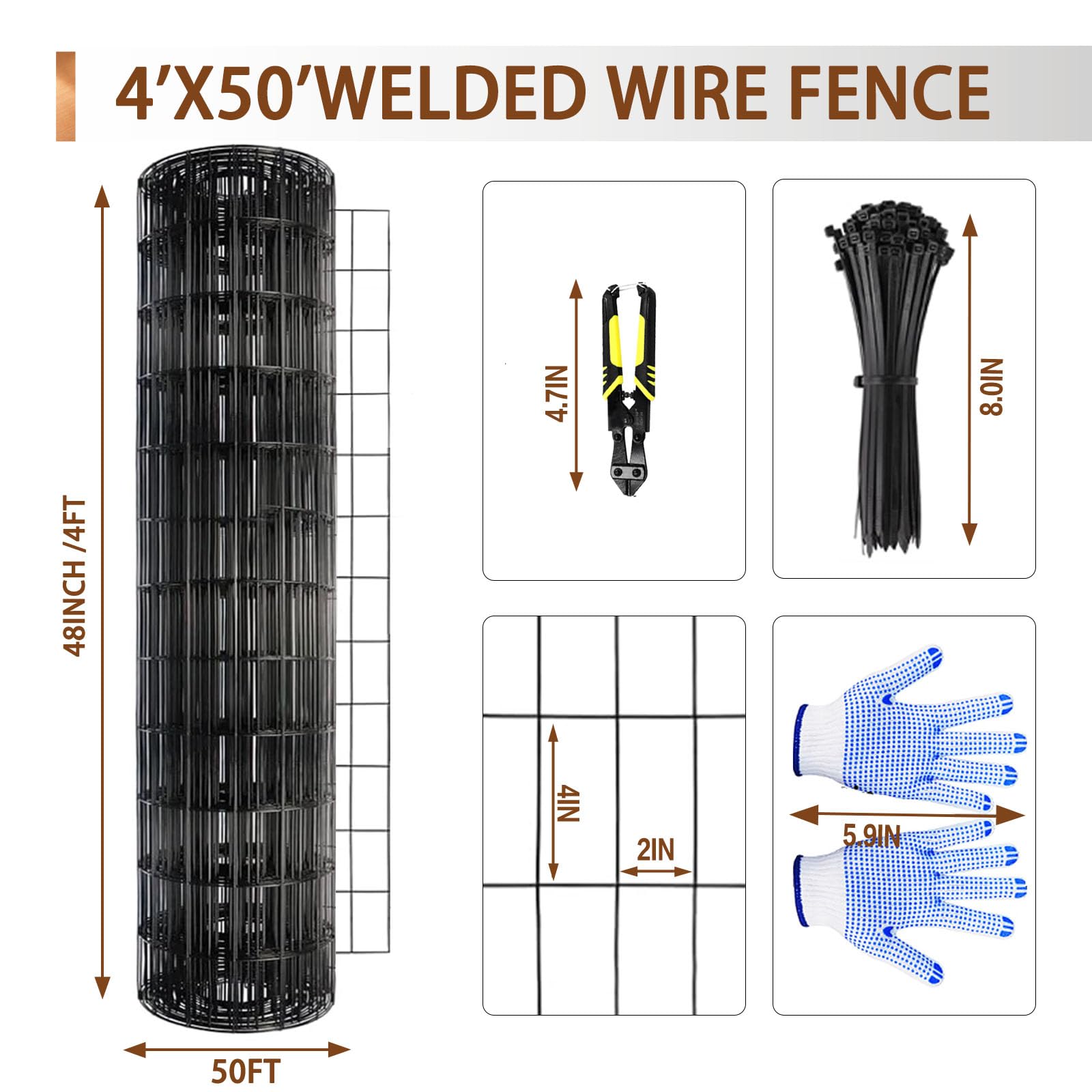 TONGMO black PVC coating texture protecting steel from rust and weather