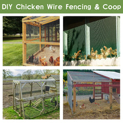 Tongmo hardware cloth installed as a poultry run showing animal protection and airflow
