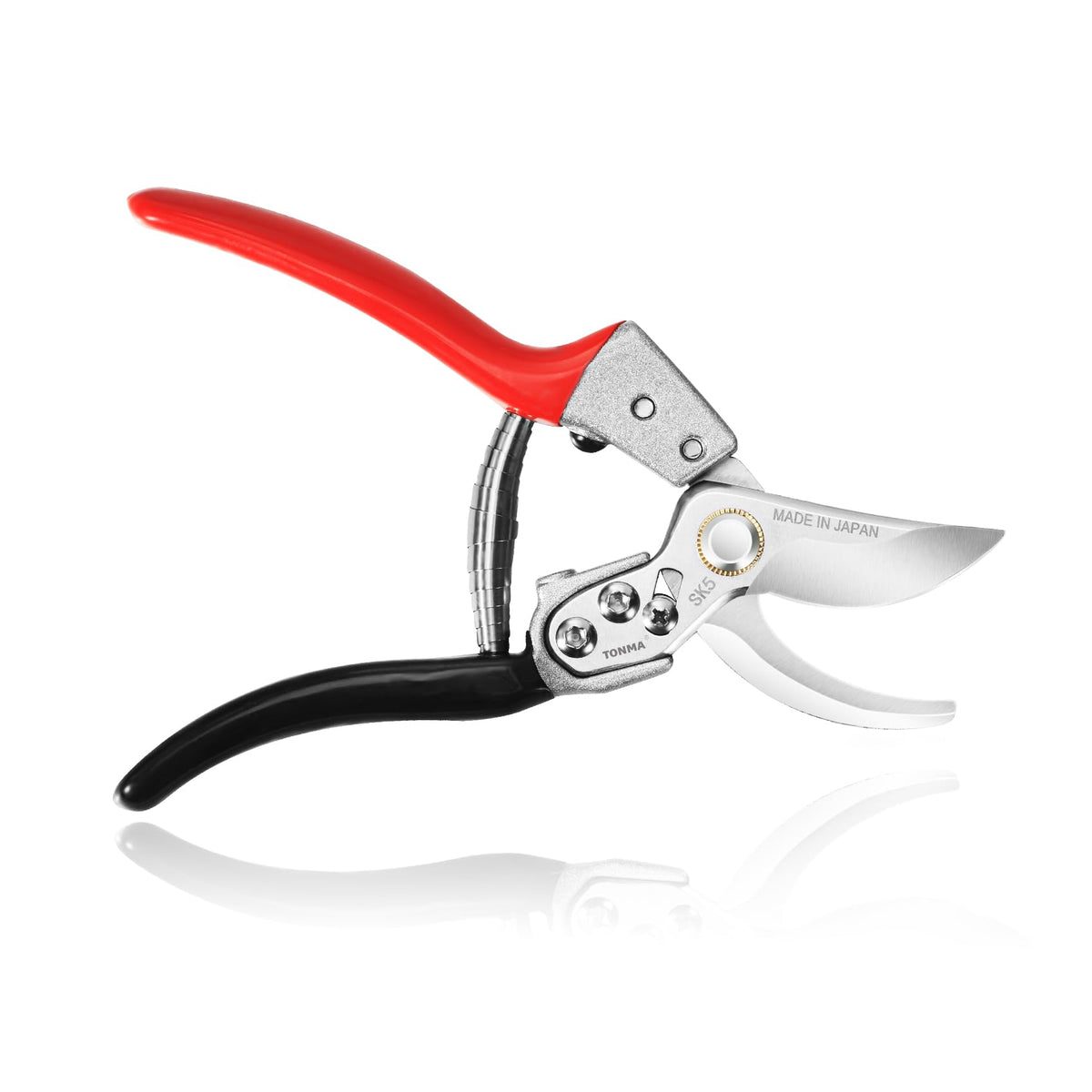 TONMA front view of TP-2 pruning shears showing compact design and reliable performance