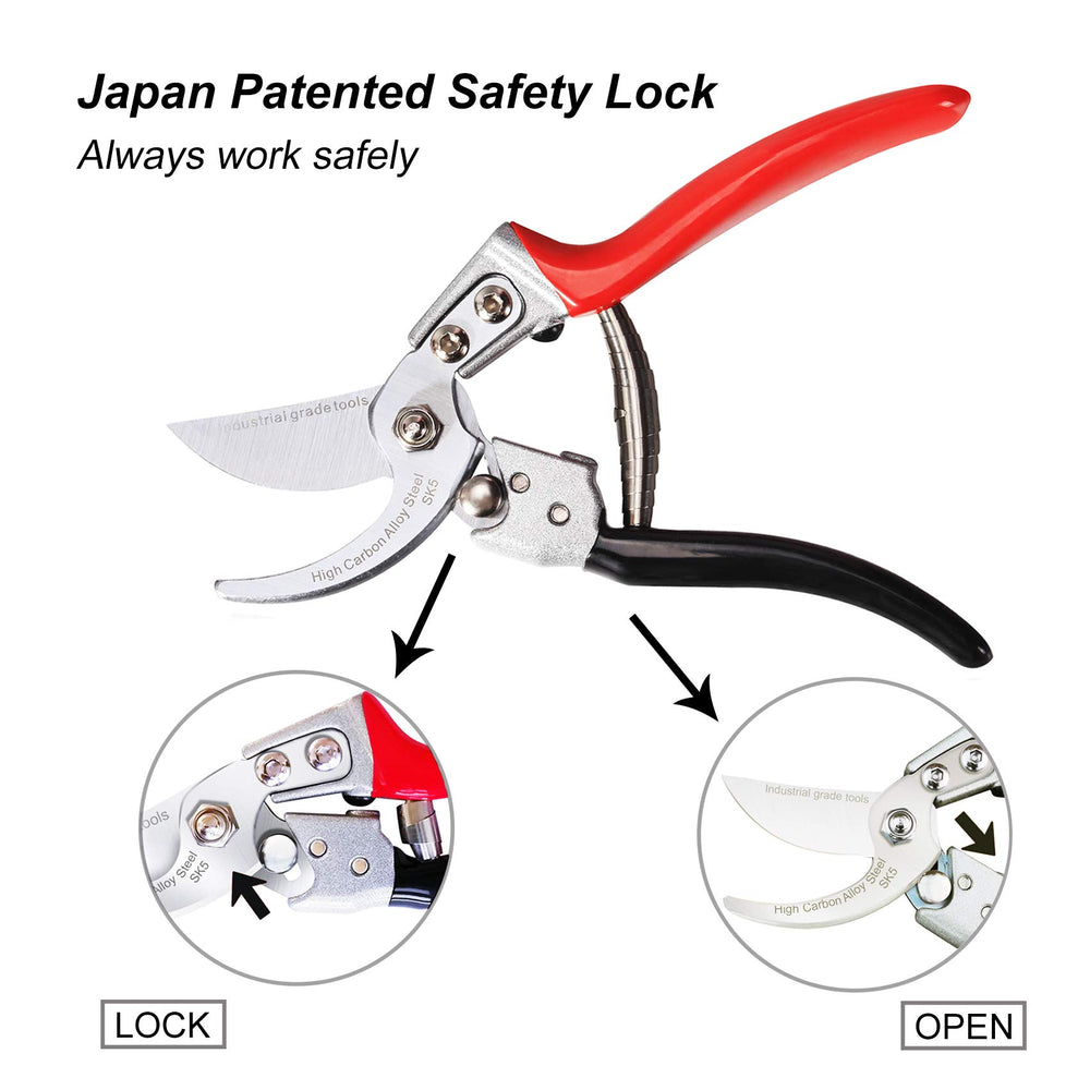 TONMA safety lock mechanism image illustrating secure, slip-resistant locking