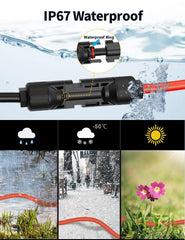 Tonton connector closeup highlighting self-locking mechanism for secure fit