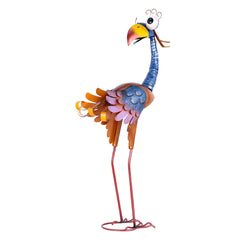 Tooarts toucan close-up of baked paint finish showing durable protection