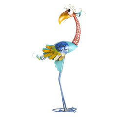 Tooarts toucan front view showing colorful painted finish and cheerful design