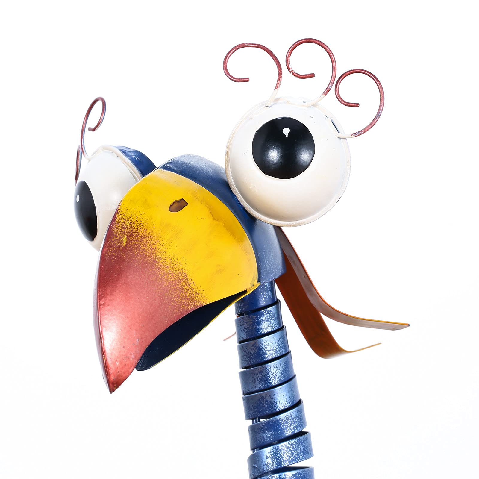 Tooarts toucan next to potted plant demonstrating 31.2-inch scale