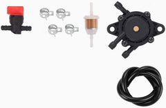 Toobop fuel pump detail showing inlet outlet and compact design for reliable fuel flow