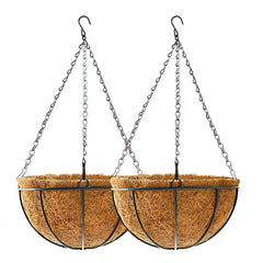 TOOCMEUK front view of hanging basket showing full shape and curb appeal