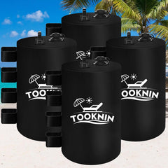 TOOKNIN front view filled bag showing secure canopy support