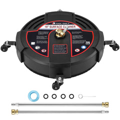 Tool Daily front view showing 18-inch surface cleaner, fast even cleaning