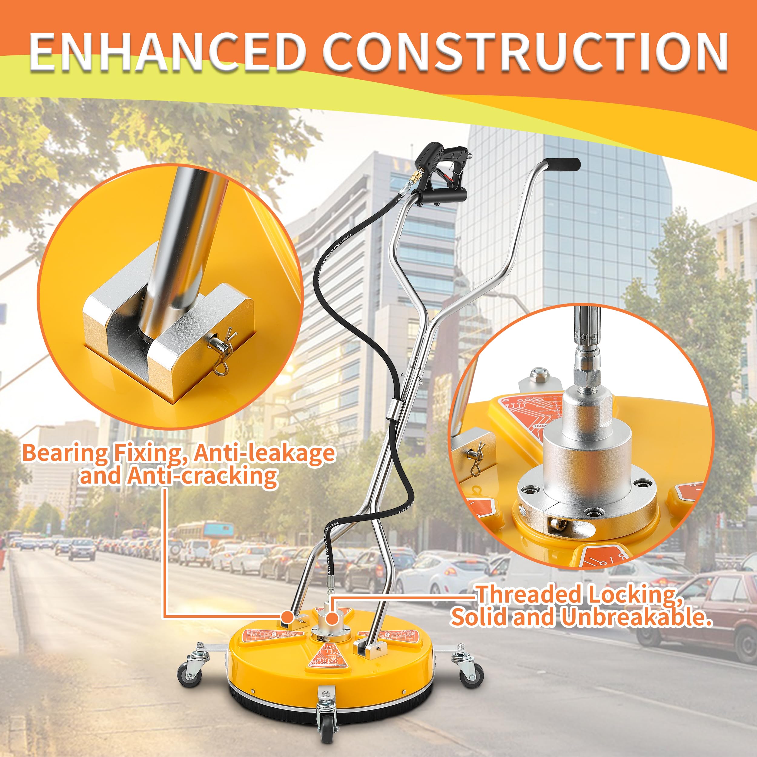Tool Daily bristle skirt underside protecting surroundings and minimizing overspray