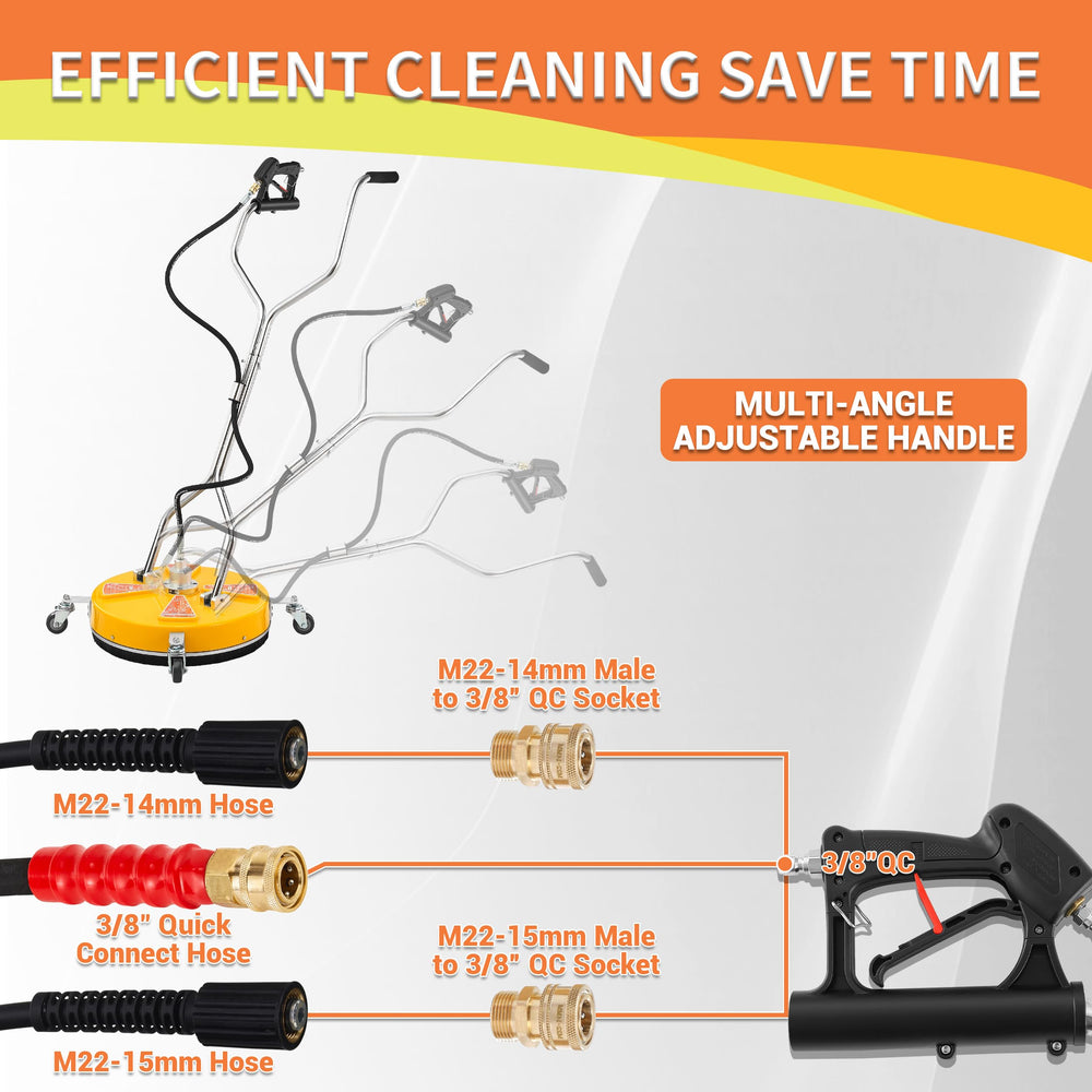 Tool Daily close-up of rotating nozzles delivering powerful, even cleaning performance