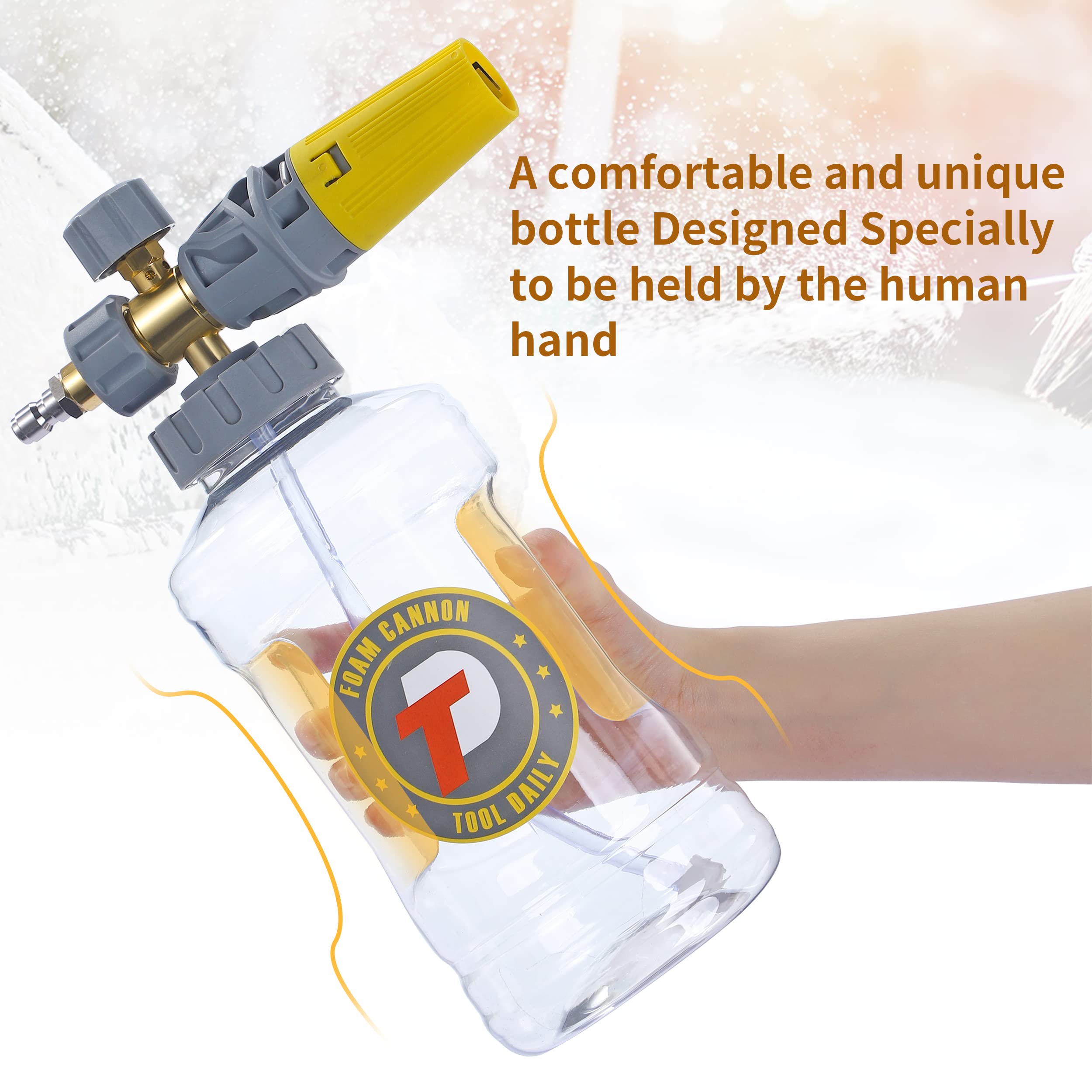 Tool Daily rinsing foam cannon after use to prevent nozzle clogging and residue
