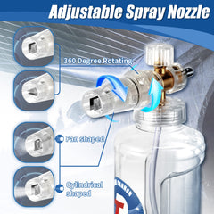 Tool Daily wide mouth fill neck for quick, spill-free detergent filling