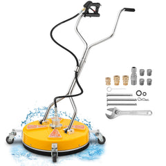 Tool Daily front view of 20-inch surface cleaner showing deck and handles for faster cleaning