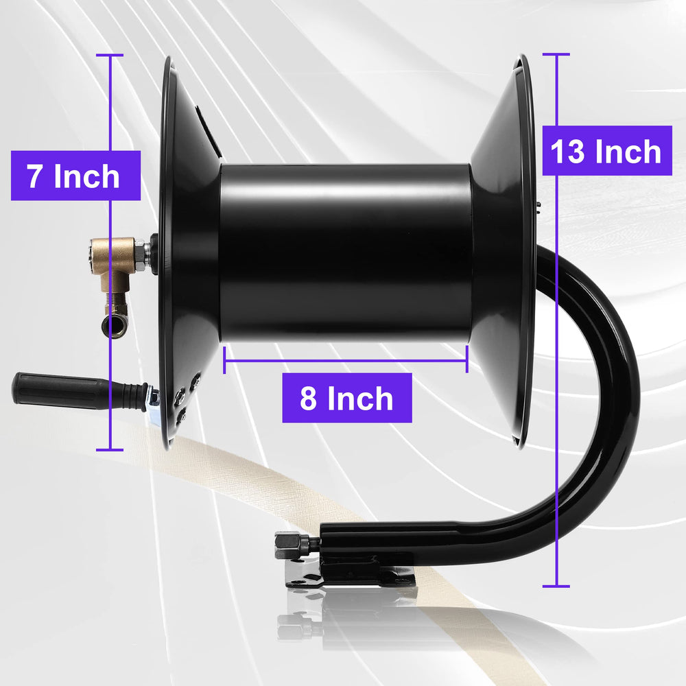 Tool Daily hose capacity scale illustrating long-reach convenience