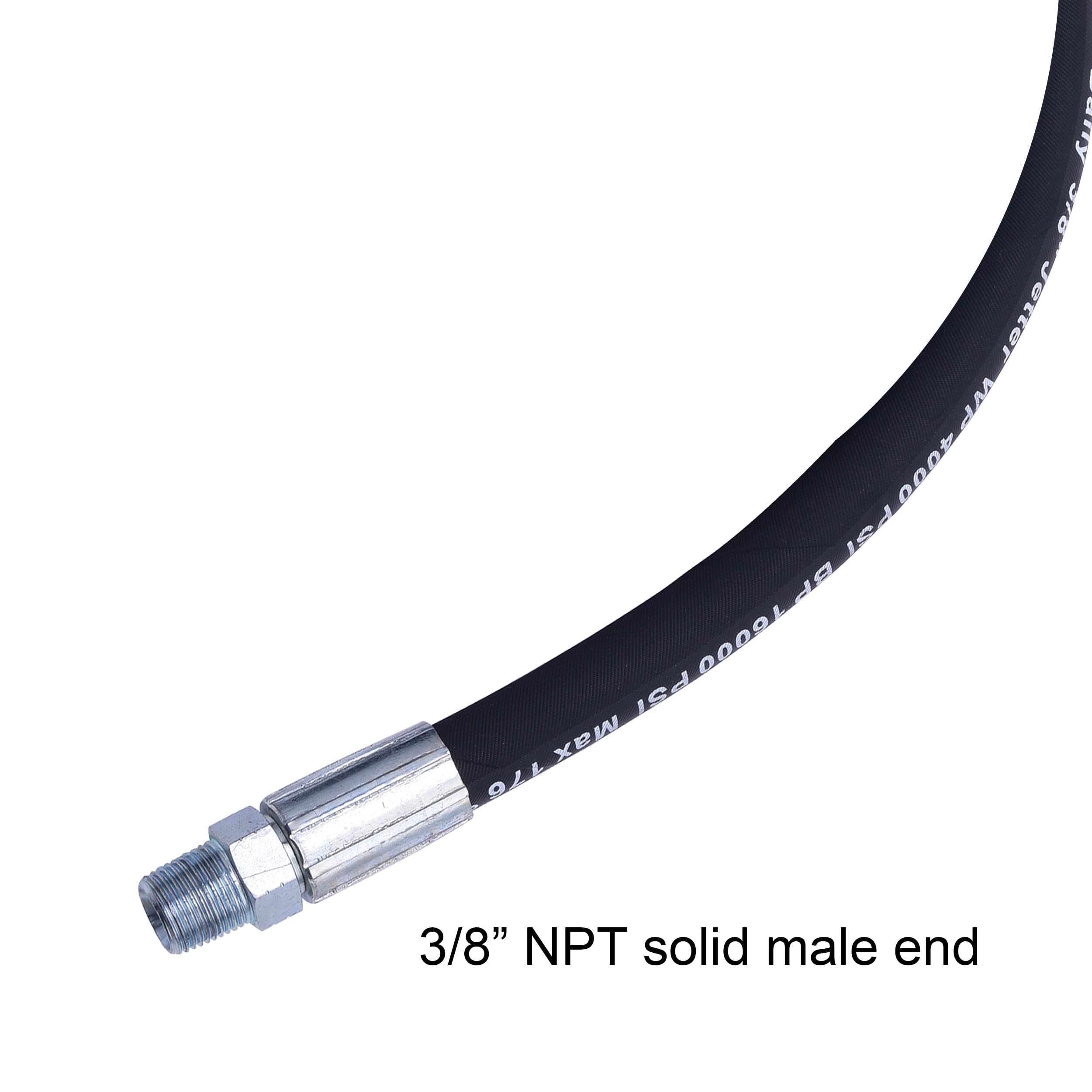 Tool Daily hose connected to a hose reel showing tidy pump link