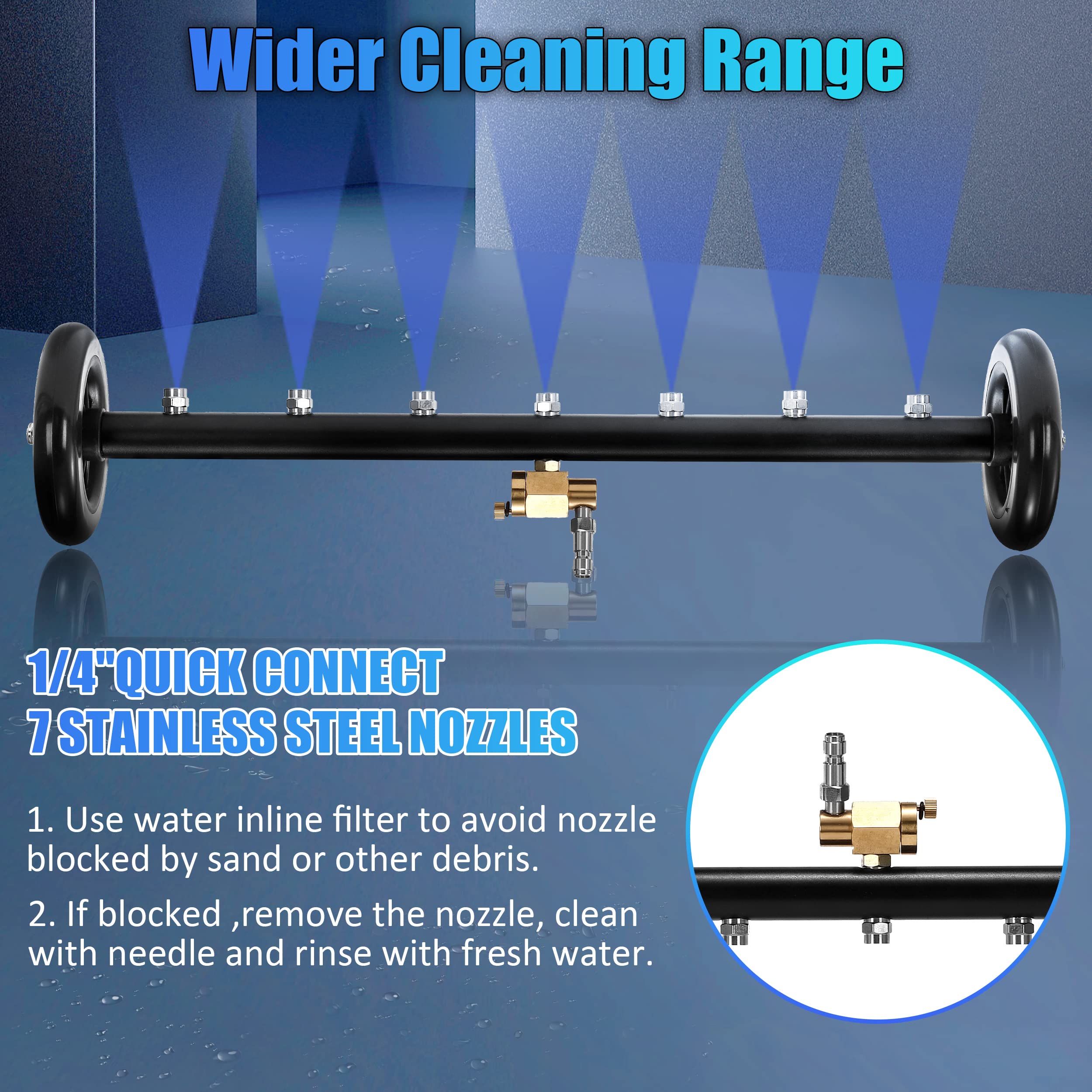 Tool Daily inline water filter detail preventing clogs for reliable long-term operation