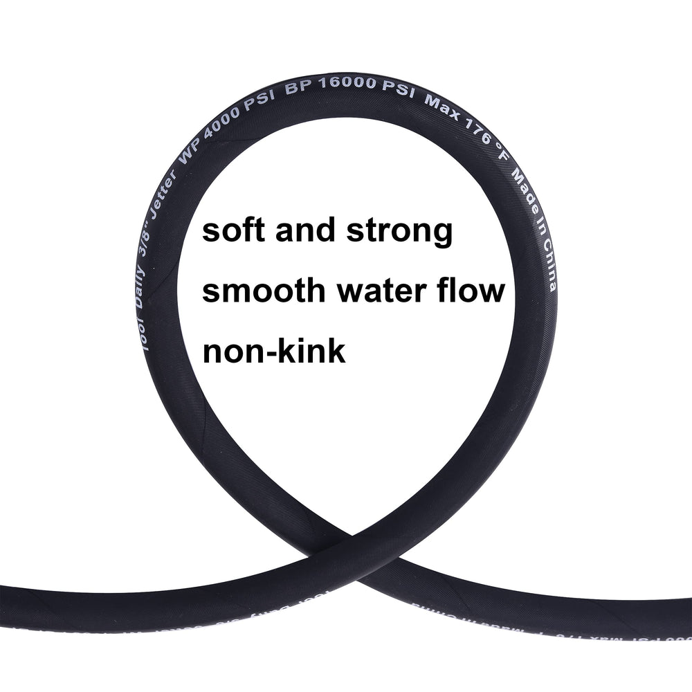 Tool Daily packaged whip hose with included parts for easy installation