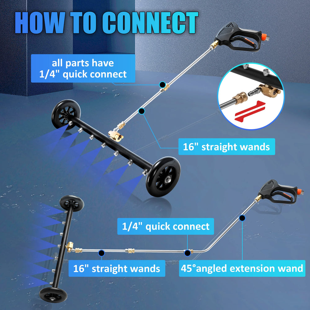 Tool Daily 1/4 inch quick-connect and pivoting coupler for fast mode switching and secure lock