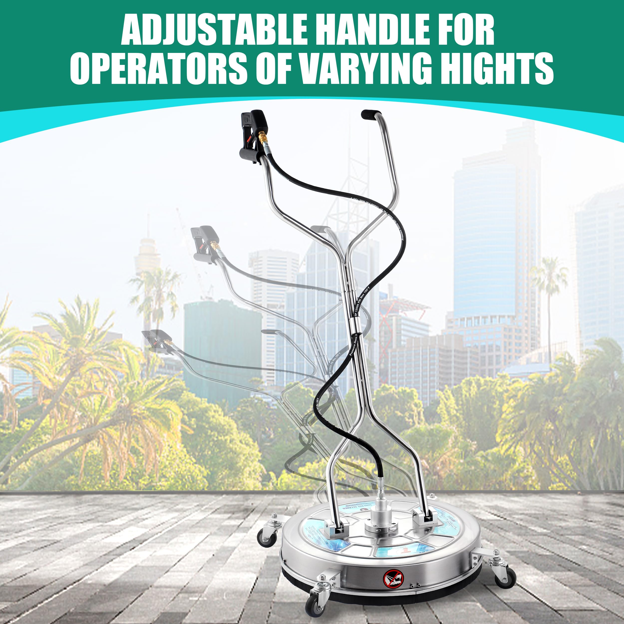 Tool Daily quick-connect fittings included, demonstrating compatibility and fast hookup convenience
