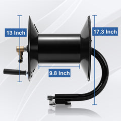 Tool Daily crank handle closeup demonstrating smooth winding and user comfort