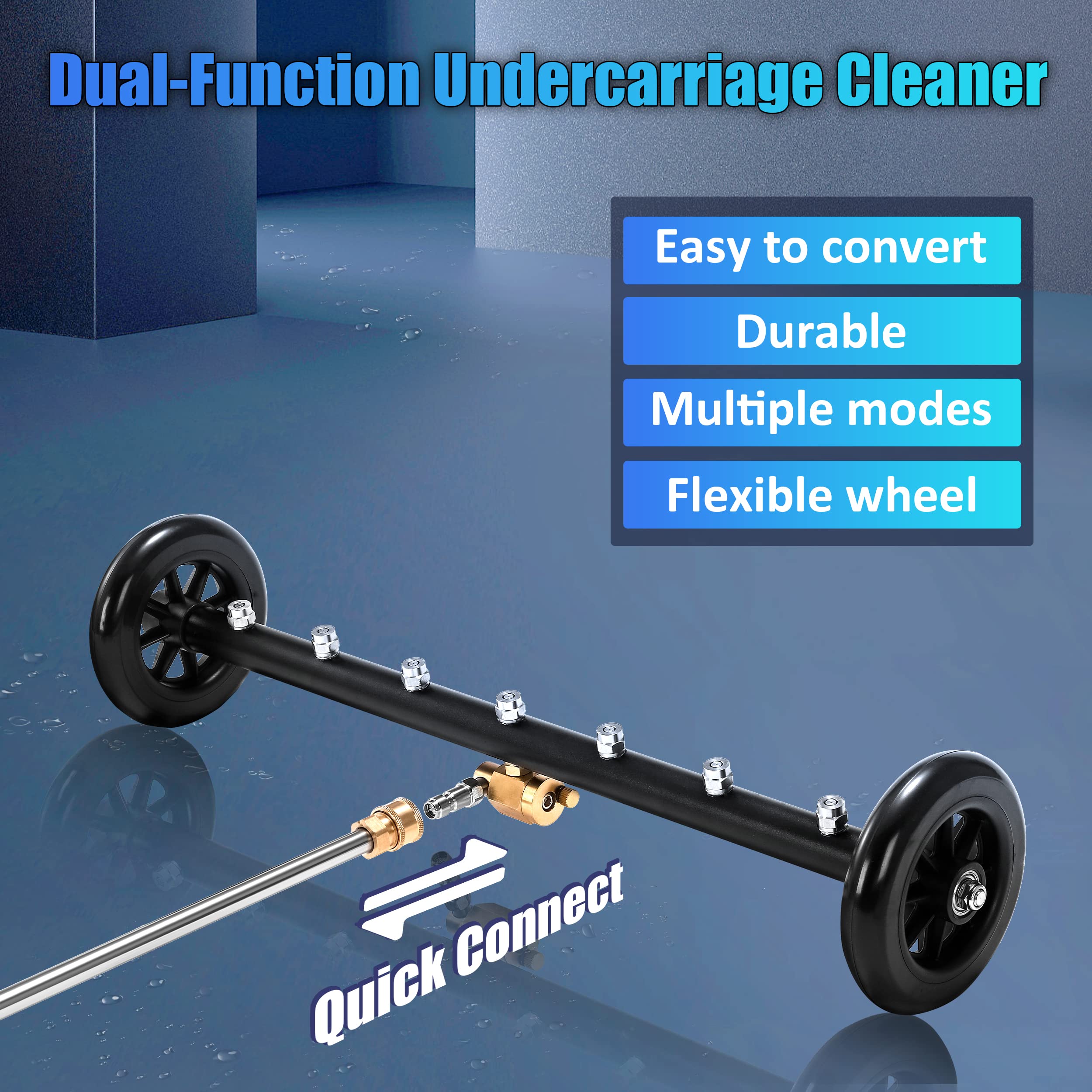 Tool Daily scale comparison showing 24-inch length for broader cleaning coverage and fewer passes